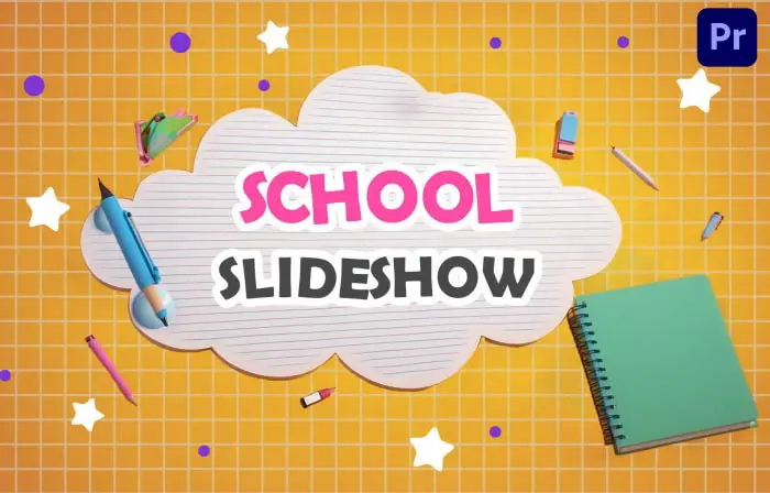 Elegant 3D Back to School Slideshow